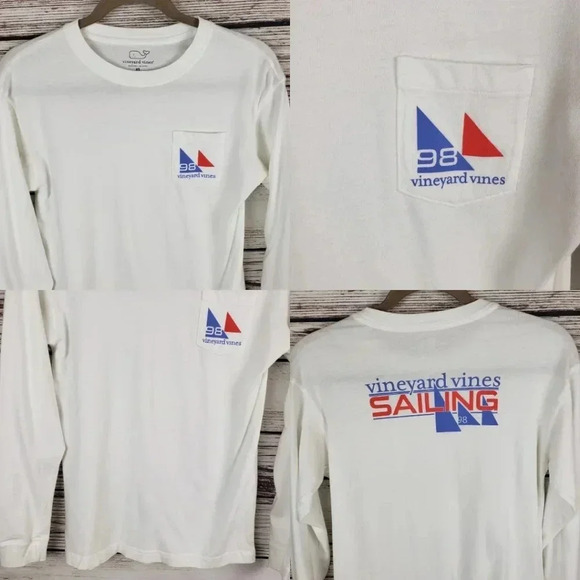 Lot of 2 Vineyard Vines XS Long Sleeve Tee Shirts - Picture 11 of 12